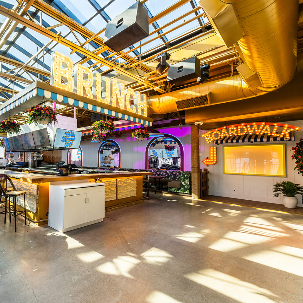 Holla Brunch Girl Venue Main Bar